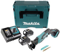 Makita DJR 183 RFJ Recipros&auml;ge 18V + 2x Akku 3,0Ah + Ladeger&auml;t + Makpac