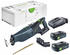 2 x 3,0 Ah: Festool RSC 18 EB-Basic