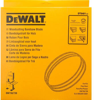 DeWalt Bandsägeblatt 2095x12x0,6mm 4,2mm DT8481 DeWalt Bandsägeblatt 2095x12x0,6mm 4,2mm DT8481