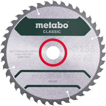 Metabo PrecisionCutClassic 235x30 40 WZ 15°