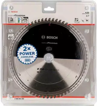 Bosch Kreiss&auml;geblatt Standard for Aluminium, 254 x 30, 68 Z&auml;hne