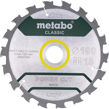 Metabo Power cut wood classic 190x2,21