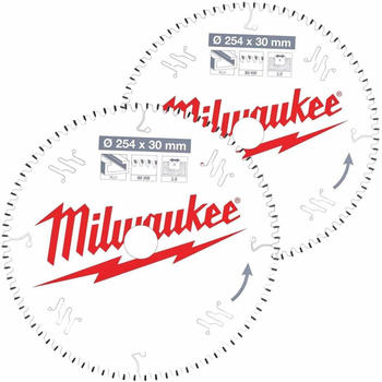 Milwaukee Kreissägeblätter 254/30mm (4932479576)
