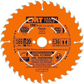CMT Orange Tools 165 x 1,5 x 20 mm Z36 (272.165.36H)