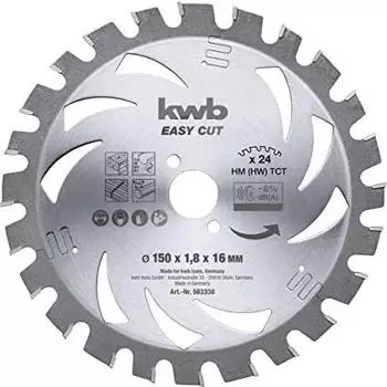 KWB Akku Top Easy Cut 150 x 16mm 24 Z universell