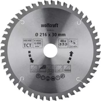 Wolfcraft Gehrungssägeblatt 6546000 Wolfcraft Gehrungssägeblatt 6546000