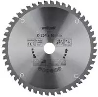 Wolfcraft Kreiss&auml;geblatt &Oslash; 254 Mm Bohrung &Oslash; 30 Mm 48 Z&auml;hne Kreiss&auml;geblatt