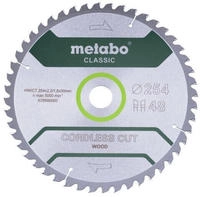 Metabo - Piła Tarczowa Hw/ct 254x30x48z Schnurlos Schneiden Holz Klassisch