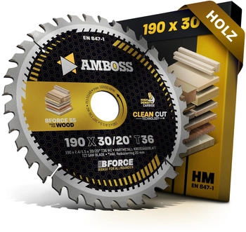 Amboss HM - 190 x 2.4/1.5 x 30 Z36 WZ