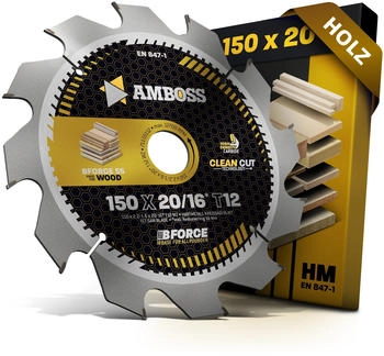 Amboss HM - 150 x 2.2/1.6 x 20 Z12 WZ