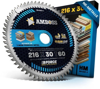 Amboss HM - 216 x 1.7/1.2 x 30 Z60 TF