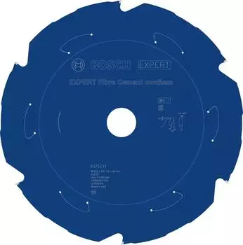 Bosch EXPERT Fiber Cement Kreiss&auml;geblatt 250x2,2x30mm Z6 (2608902203)