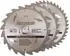 Silverline Tools Hartmetall-Kreissägeblätter 184x30mm 20/24/40 Zähne, 3er-Pack (801292)
