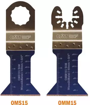 CMT Orange Tools OMM15-X5 Tauch- und Bündigschnittblatt für Holz & Metall 45mm (OMM15-X5)