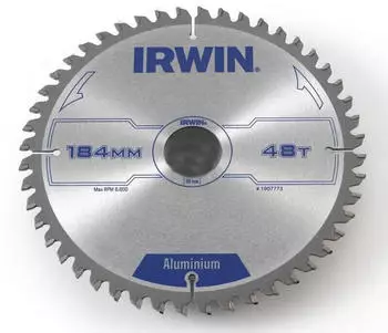 Irwin Kreissägeblatt für Aluminium & NE-Metalle 184mm 48T 30mm (1907773)
