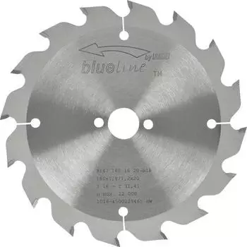 AKE Blueline Kreiss&auml;geblatt f&uuml;r Holz & Kunststoff &Oslash;160x1,8x20mm 16Z (9147.160.16.20-B18)