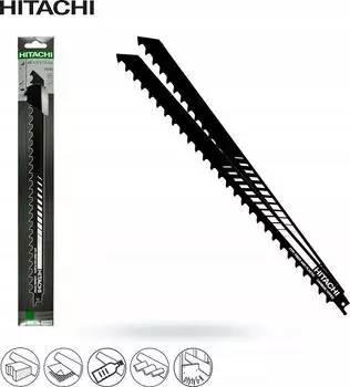 Hikoki Sägeblatt RS80/S2041HM 400mm Glasfaser, 2 Stück (752038)