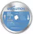Evolution Kreissägeblatt für Dünnstahl 255mm 70Z (T255TCT-70MS)