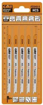 CMT Orange Tools JT234X HCS-Stichsägeblätter für Holz 116x2-3mm 8-12TPI (JT234X-5)
