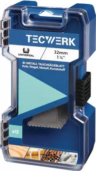Tecwerk Tauchs&auml;gebl&auml;tter 32mm Breite, 51mm Eintauchtiefe, 10 St&uuml;ck (2000907012)