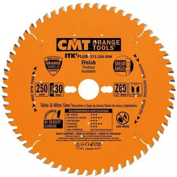 CMT Orange Tools ITK-Plus Kreiss&auml;geblatt Querschnitt 60Z (272.250.60M)