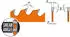CMT Orange Tools ITK Plus Kreissägeblatt HW 187x1,7x20mm Z=40 ATB+Shear (272.184.40H)