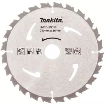 Makita Kreiss&auml;geblatt HM 210mm/30mm 24Z (D-29050)