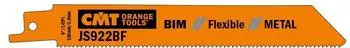 CMT Orange Tools JS922BF Bimetall-Säbelsägeblätter für Metall 150x1,8mm 14TPI, 20er-Pack (JS922BF-20)