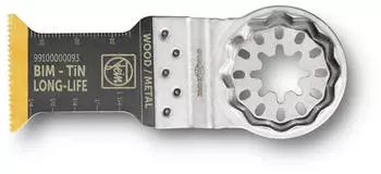 Fein E-Cut Long-Life S&auml;geblatt Starlock Titanbeschichtung 35x50mm (99100000093)