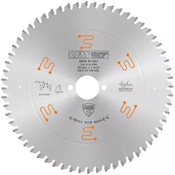 CMT Orange Tools Chromefine Kreiss&auml;geblatt HW 216x2.3/1.6x30 Z60 ATB -5&deg; (285.816.60M)