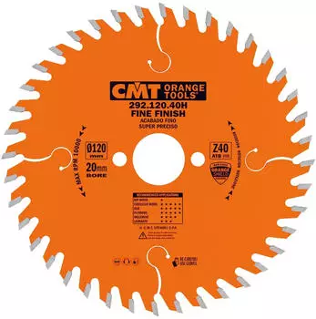CMT Orange Tools 292 Pr&auml;zisions-Kreiss&auml;geblatt f&uuml;r Querschnitte 140x2.4x20 Z=36 ATB (292.140.36H)