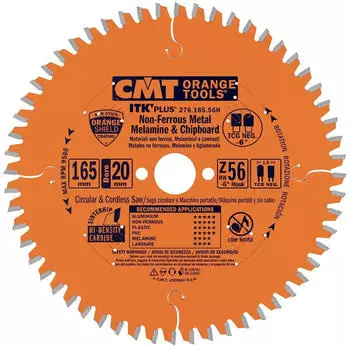 CMT Orange Tools ITK-Plus Kreissägeblatt für Aluminium & NE-Metalle 305x2.8/2.0x30mm Z96 TCG (276.305.96M)