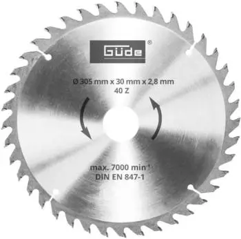 G&uuml;de Holzs&auml;geblatt Hartmetall 305x30x40Z (55266)