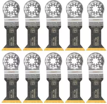Fein E-Cut Universal-S&auml;geblatt Bimetall Titanbeschichtung 55x44mm, 10 Stk. (99100000108)