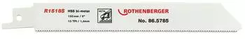 Rothenberger Universal-S&auml;geblatt 150x20mm 13 TPI, 5er-Pack (865785)