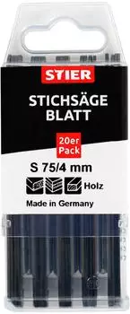 STIER Stichs&auml;geblatt f&uuml;r Arbeitsplatten & Sperrholz, 20 St&uuml;ck (ST3104)