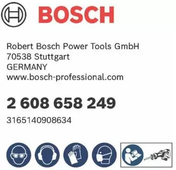 Bosch S 1122 CHM Endurance for HardNail Pallets S&auml;bels&auml;geblatt, 225mm, 100 St&uuml;ck (2608658249)