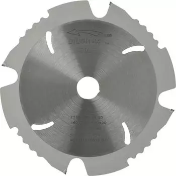 AKE blueline Diamant-Kreissägeblatt Ø160x2,4x20mm 4 Zähne negativ (F, SDB)