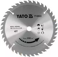 Yato yt-60633-tct Holz f&uuml;r Kreiss&auml;geblatt 190 x 16 mm 40 Tonnen