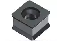 Wendeschneidplatte Sx, Ve 10 St, Fase F&uuml;r Ne-metalle Und Weiche Materialien - Fein
