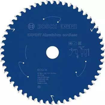 Bosch EXPERT Aluminum Kreiss&auml;geblatt 165mm, 54 Z&auml;hne, Bohrung 20mm (2608902120)