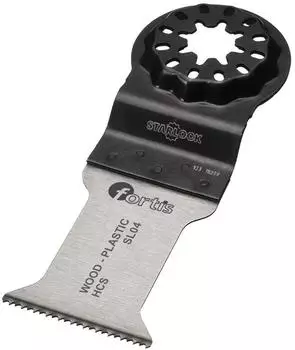 Fortis Tauchs&auml;geblatt SL HCS f&uuml;r Holz und Kunststoff 35x50mm, 10 St&uuml;ck (4063726005496)