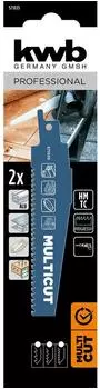 KWB Multicut S&auml;bels&auml;geblatt hartmetallbest&uuml;ckt 152mm (571035)
