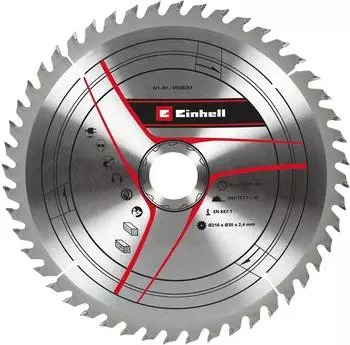 Einhell HM-S&auml;geblatt &Oslash; 216x30x2,4mm 48 Z&auml;hne (49588251)