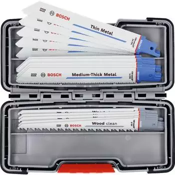 Bosch S&auml;bels&auml;geblatt-Set, gemischt, 15-tlg. (2607012092)