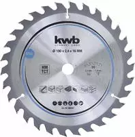 KWB 586557, kwb 586557 Hartmetall Kreiss&auml;geblatt 190 x 16 mm 1 St.