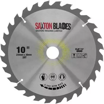 Makita TCT Kreissägeblatt Flachzahn 250mm x 28Z x 30mm Bohrung (TCT25028TFTG)