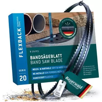 Bayerwald Flexback Bandsägeblatt 1575x3x0,5mm 14 ZpZ Holz/NE-Metalle