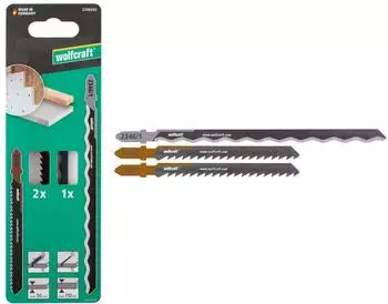 Wolfcraft Stichsägeblatt-Set Dämmung, 3-tlg. (2346000)