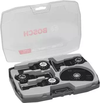 Bosch Starlock Zubeh&ouml;r-Set f&uuml;r Multifunktionswerkzeug, Holz, 7-tlg. (2608669097)